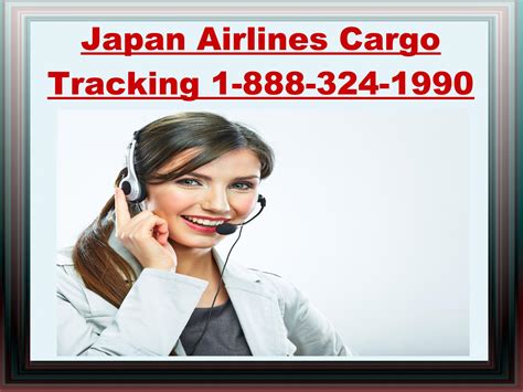japan airlines cargo tracking phone